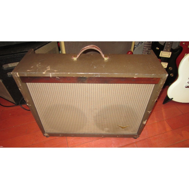 vintage-circa-1959-magnatone-custom-260-high-fidelity-guitar-amp Vintage Circa 1959 Magnatone Custom 260 High Fidelity Guitar Amp