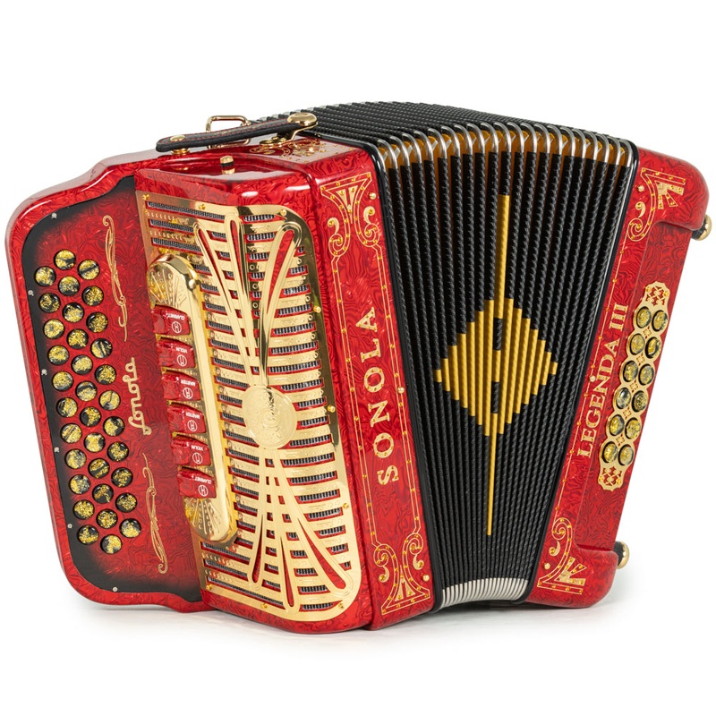 sonola-legenda-iii-accordion-6-switch-fbe-ead-red-waves-with-gold Sonola Legenda III Accordion 6 Switch FBE-EAD Red Waves with Gold