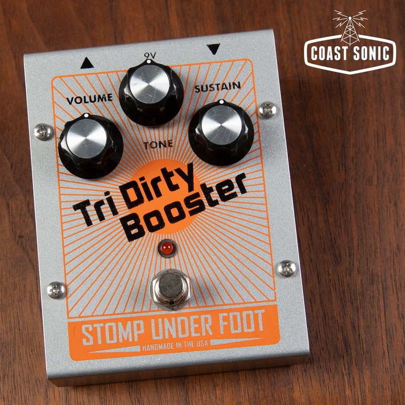 stomp-under-foot-tri-dirty-booster-vintage-mini Stomp Under Foot Tri-Dirty Booster - Vintage Mini