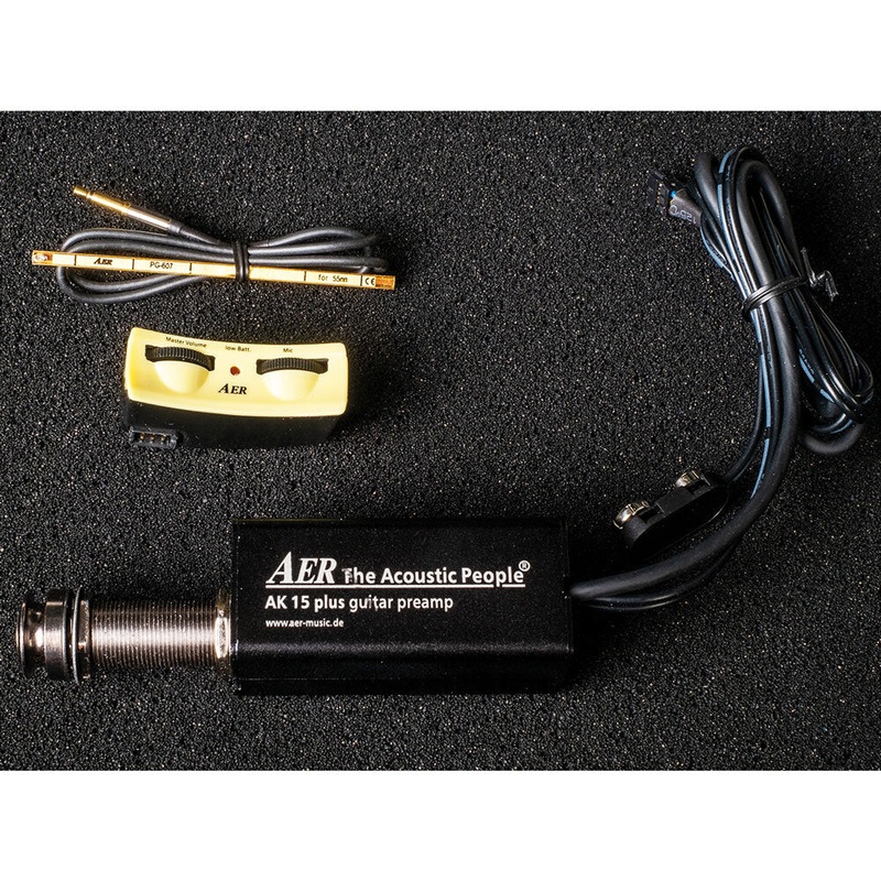 aer-ak15-plus-dual-source-acoustic-guitar-pickup-system AER AK15 Plus Dual-Source Acoustic Guitar Pickup System