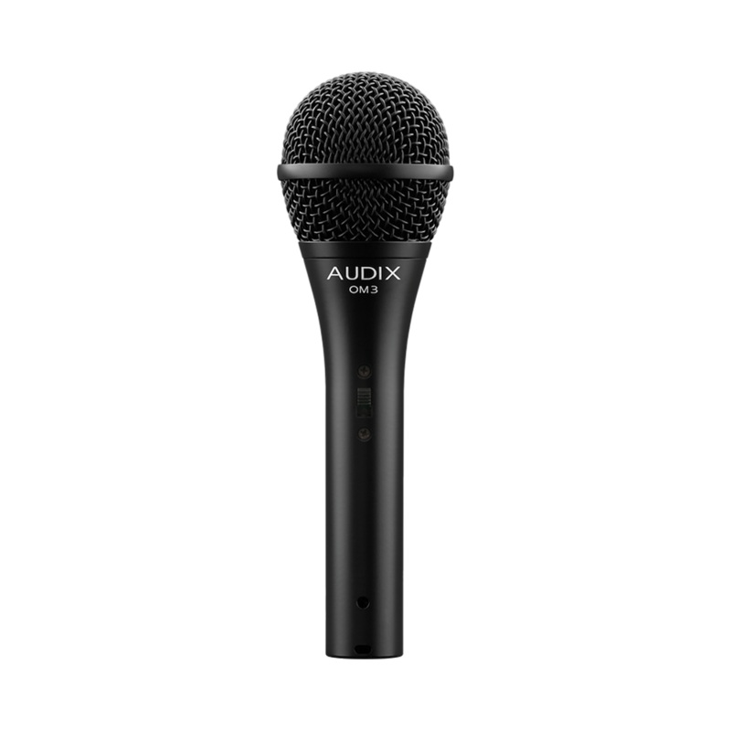 audix-om3s-hypercardiod-vocal-microphone-with-switch Audix OM3S Hypercardiod Vocal Microphone With Switch