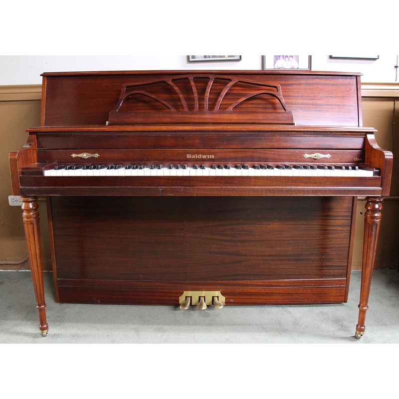 baldwin-660-console-upright-piano-mahogany Baldwin 660 Console Upright Piano | Mahogany