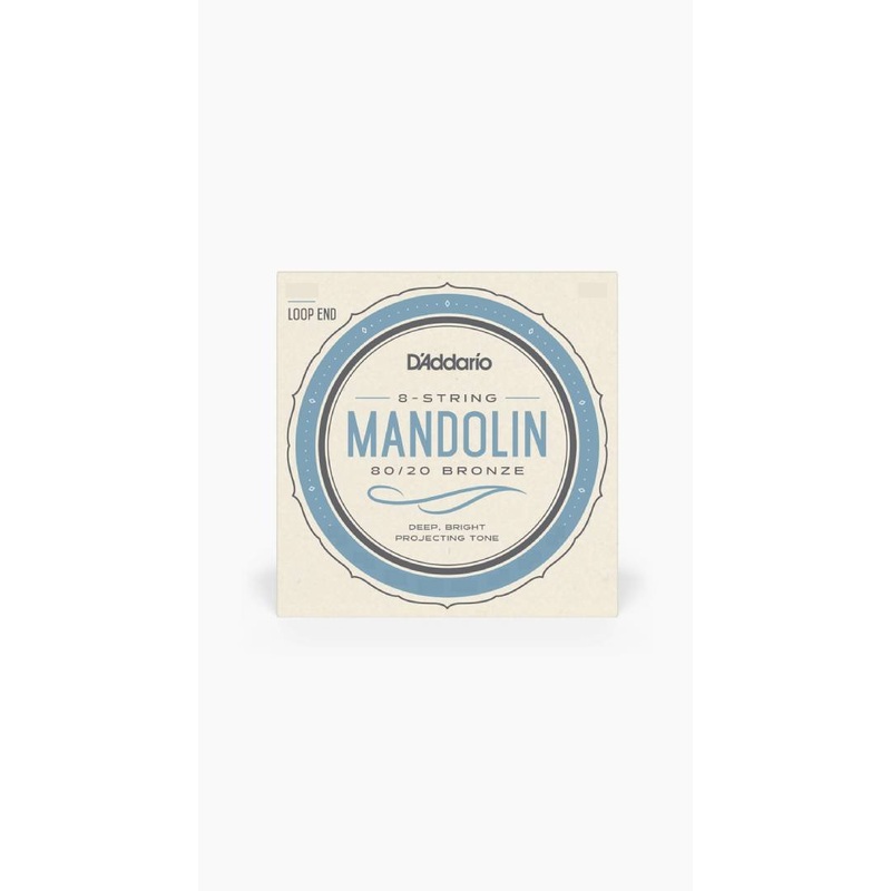 d-addario-mandolin-strings-80-20-bronze-wound-set-of-8 D'addario Mandolin Strings 80/20 Bronze Wound Set of 8
