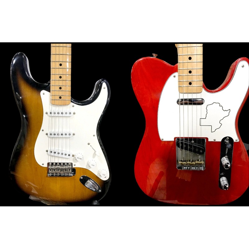 fender-texas-special-stratocaster-texas-special-telecaster-matching-set-rare Fender Texas Special Stratocaster - Texas Special Telecaster - MATCHING SET - RARE!