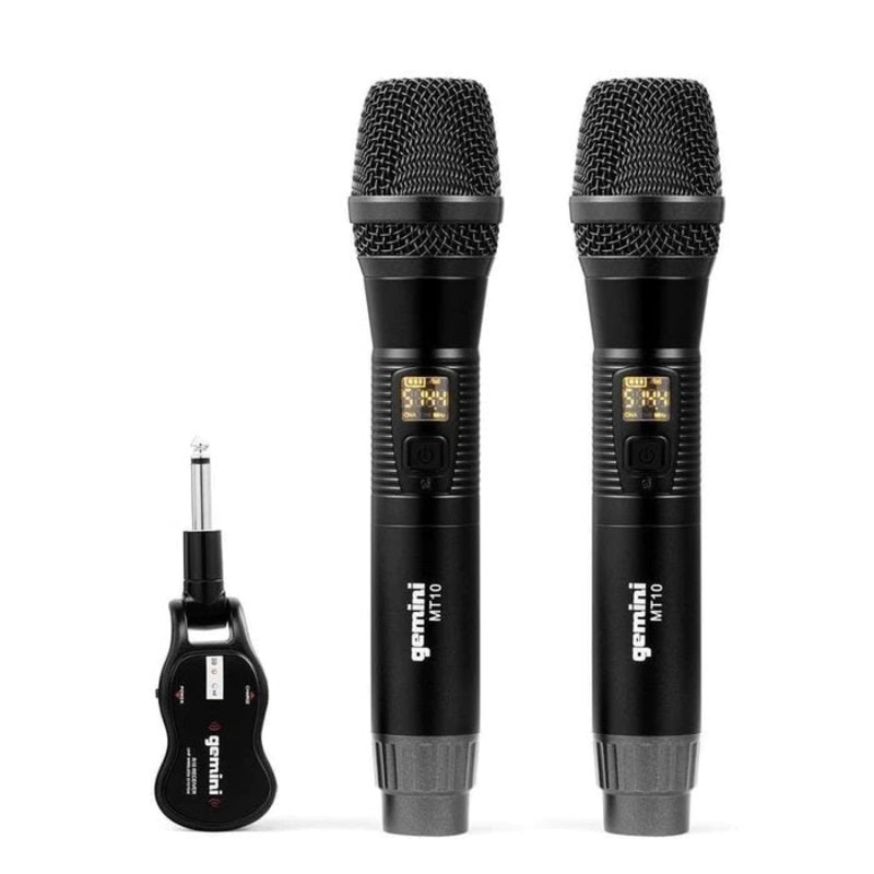 gemini-gmu-m200-dual-dynamic-wireless-microphone-system Gemini GMU-M200 Dual Dynamic Wireless Microphone System