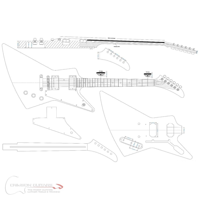guitar-plans-explorer-type Guitar Plans - Explorer-Type