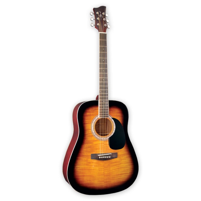 jay-turser-jj45-tsb-acoustic-guitar-tobacco-sunburst Jay Turser JJ45-TSB Acoustic Guitar-Tobacco Sunburst
