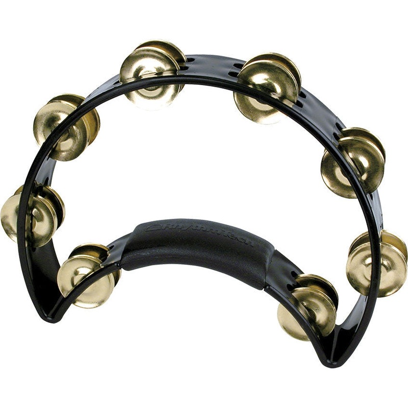 rhythm-tech-rt1011-tambourine-1-4-moon-black Rhythm Tech RT1011 Tambourine 1/4 Moon-Black