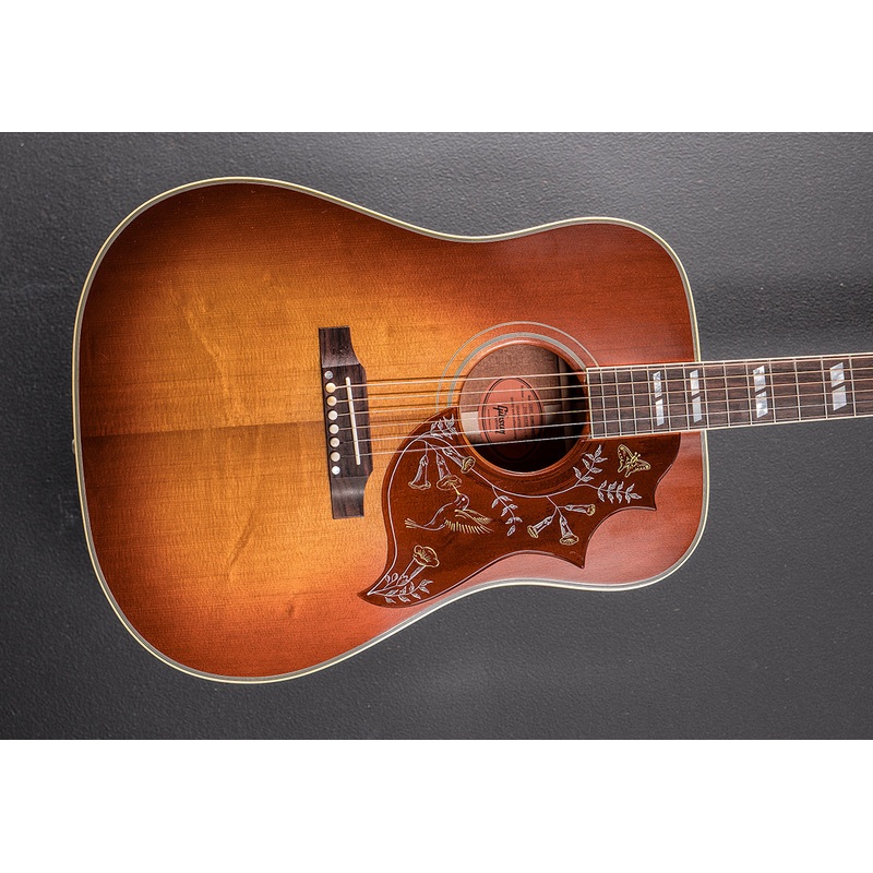 1960-hummingbird-fixed-bridge-heritage-cherry-sunburst 1960 Hummingbird Fixed Bridge - Heritage Cherry Sunburst