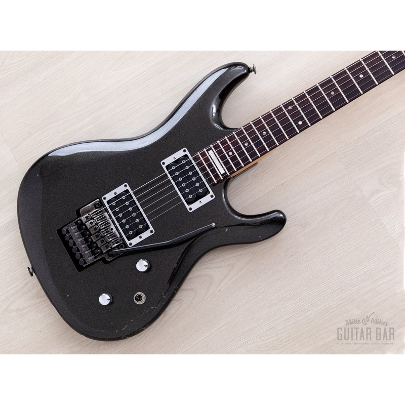1997-ibanez-js1000-bp-joe-satriani-signature-black-pearl-hh-w-dimarzio-lo-pro-edge 1997 Ibanez JS1000-BP Joe Satriani Signature Black Pearl HH w/ DiMarzio, Lo-Pro Edge