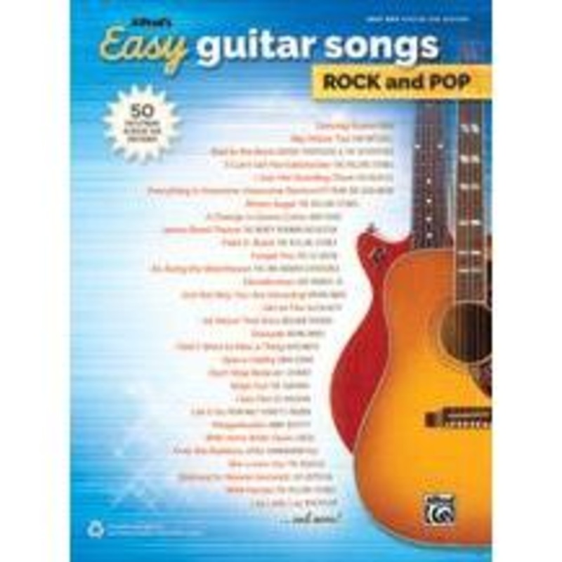 alfred-44725-easy-guitar-songs-book-rock-and-pop Alfred 44725 Easy Guitar Songs Book-Rock and Pop