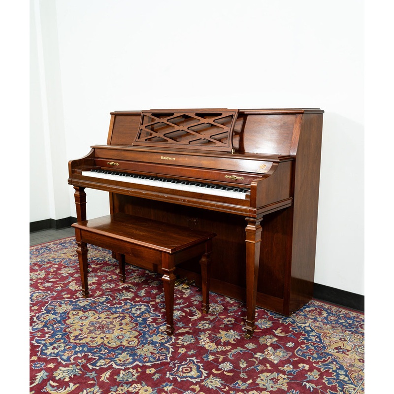 baldwin-2071-upright-piano-satin-mahogany-sn-1508009-used Baldwin 2071 Upright Piano | Satin Mahogany | SN: 1508009 | Used