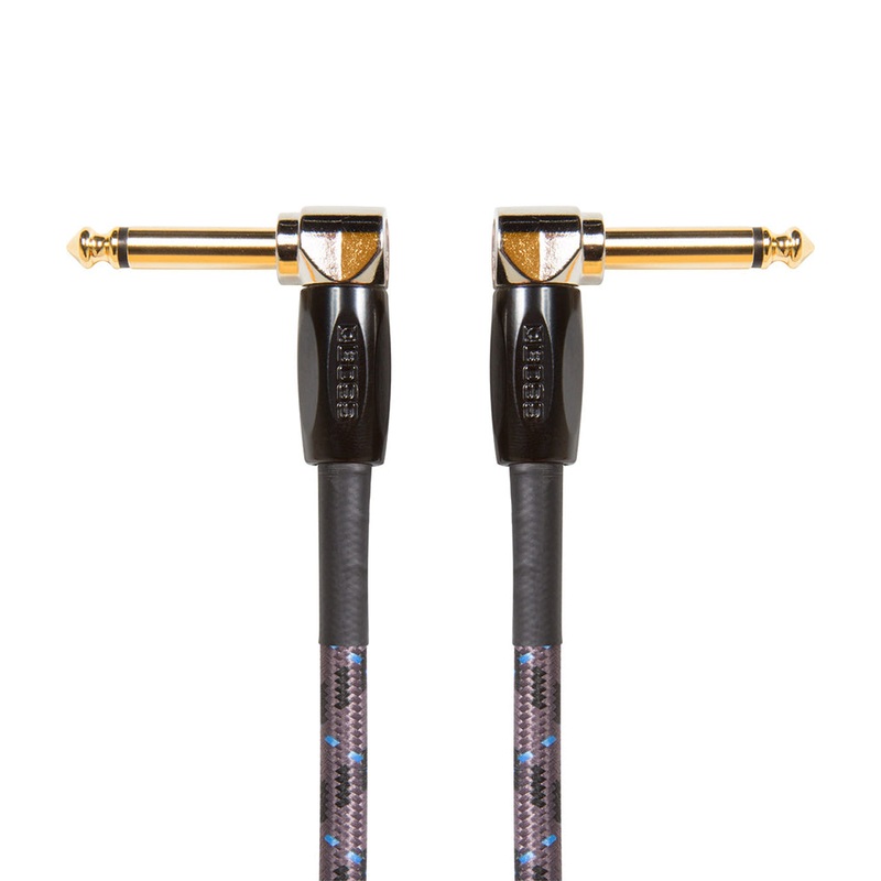 boss-bic-3aa-3ft-1m-instrument-cable-angled-angled-1-4-jack Boss BIC-3AA 3ft / 1m Instrument Cable, Angled/Angled 1/4" jack