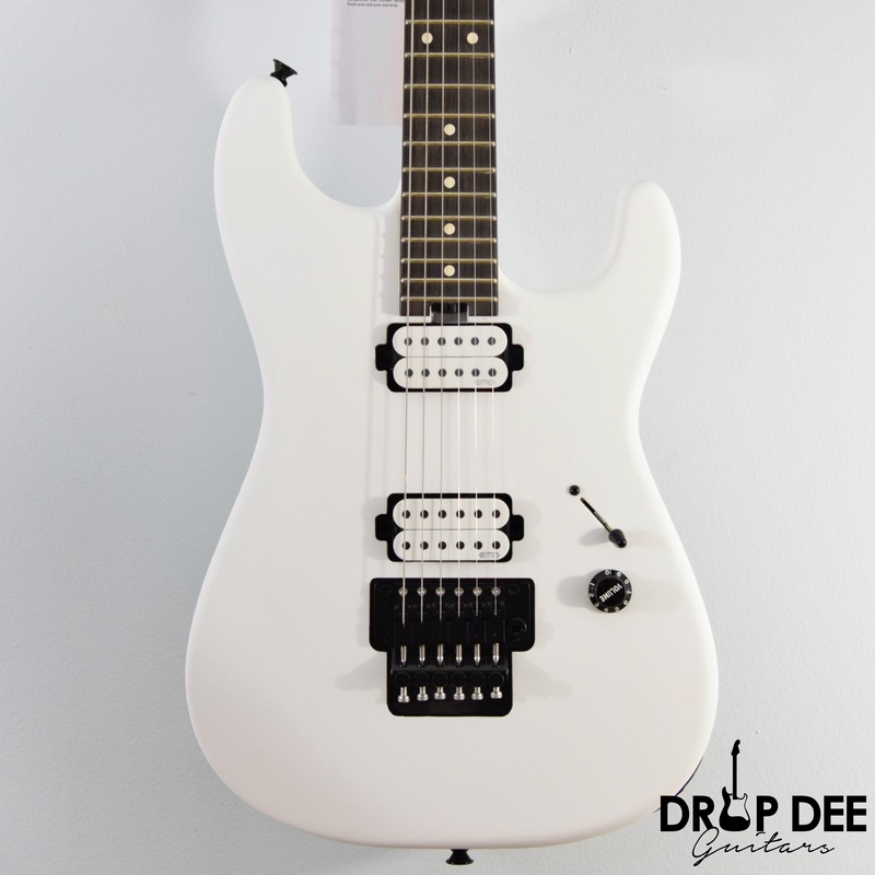 charvel-jim-root-signature-pro-mod-san-dimas-style-1-hh-fr-e-electric-guitar-w-bag-satin-white Charvel Jim Root Signature Pro-Mod San Dimas Style 1 HH FR E Electric Guitar w/ Bag Satin White