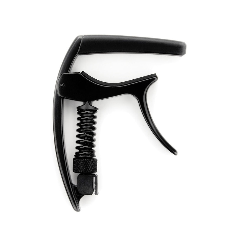 daddario-tri-action-capo-black DAddario Tri-Action Capo Black