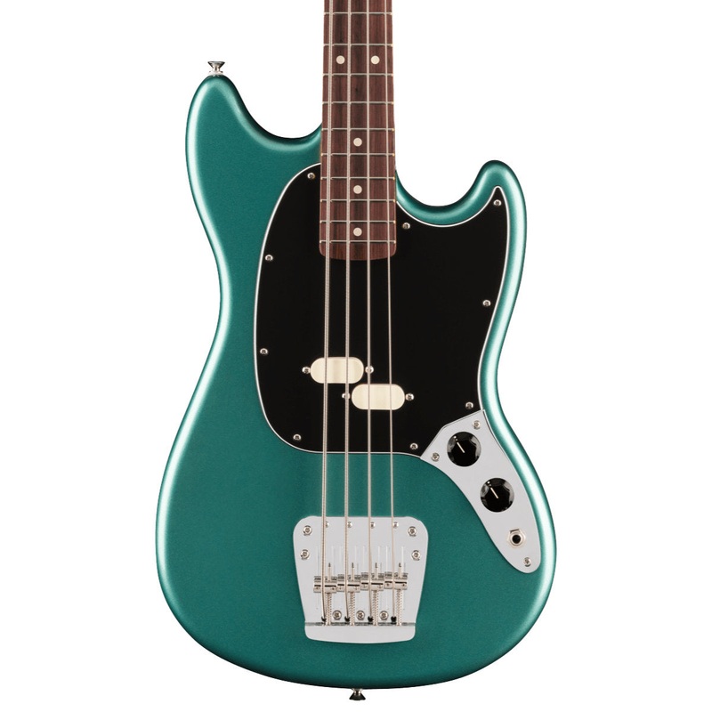 fender-american-professional-classic-mustang-bass-rosewood-fingerboard-faded-sherwood-green-metallic Fender American Professional Classic Mustang Bass - Rosewood Fingerboard - Faded Sherwood Green Metallic