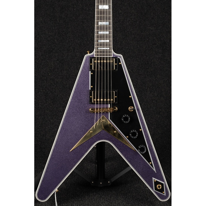 flying-v-custom-purple-sparkle Flying V Custom - Purple Sparkle