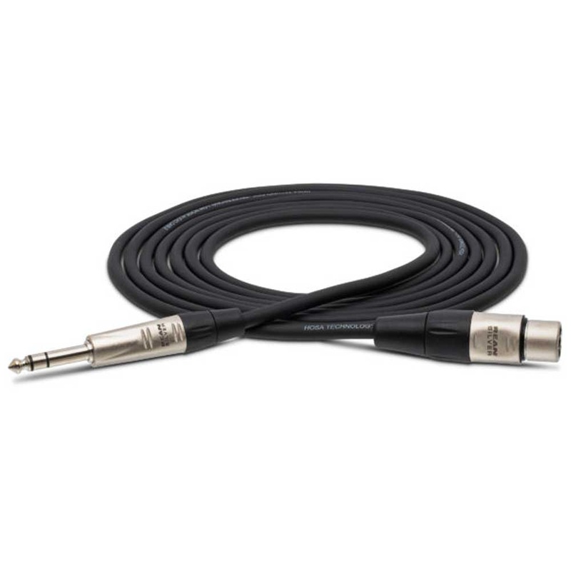 hosa-hxs-003-3-ft-pro-balanced-interconnect-cable-rean-xlr-female-to-1-4-in-male Hosa - HXS-003 - 3 ft Pro Balanced Interconnect Cable - REAN XLR Female to 1/4 in Male