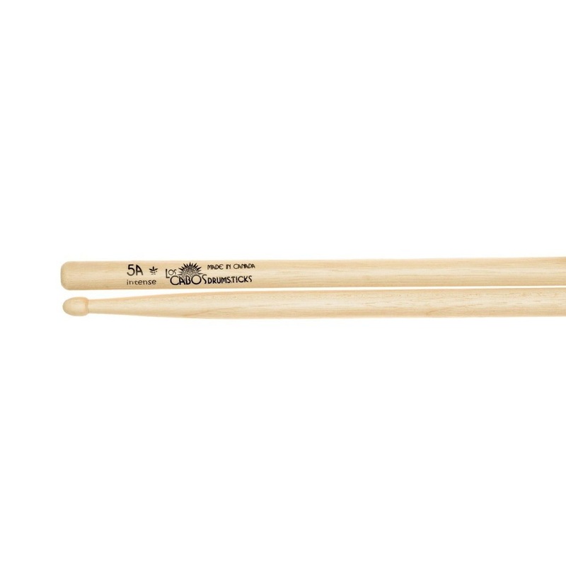 los-cabos-lcd5aih-5a-intense-hickory-drumsticks-wood-tip Los Cabos LCD5AIH 5A Intense Hickory Drumsticks Wood Tip