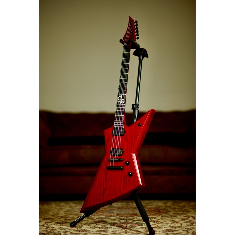 solar-guitars-e2-6-tbr-2019-trans-blood-red-matte Solar Guitars E2.6 TBR 2019 | Trans Blood Red Matte