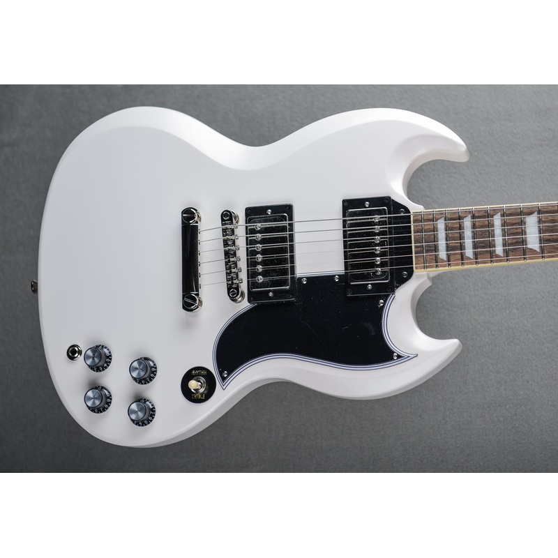 1961-les-paul-sg-standard-aged-classic-white 1961 Les Paul SG Standard - Aged Classic White
