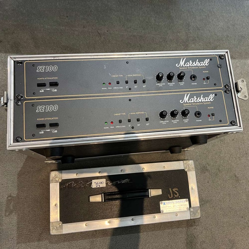 marshall-se100-speaker-emulation-system-pair-in-rack-case-pre-owned-joe-satriani-personal-collection Marshall SE100 Speaker Emulation System PAIR in Rack Case (Pre-Owned) (Joe Satriani Personal Collection)