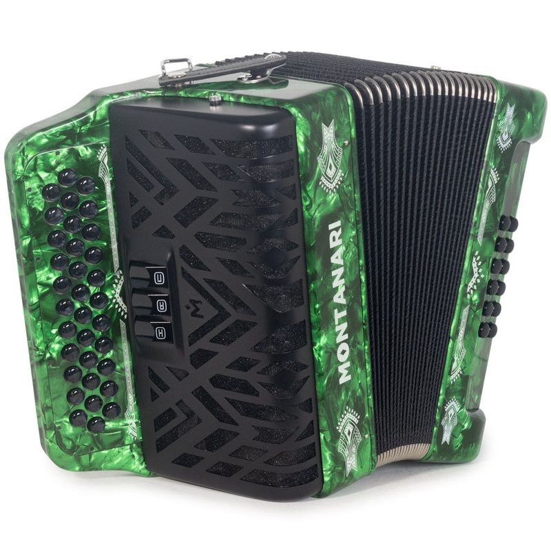 montanari-cm-ii-accordion-3-switch-3412-ead-green Montanari CM II Accordion 3 Switch 3412 EAD Green