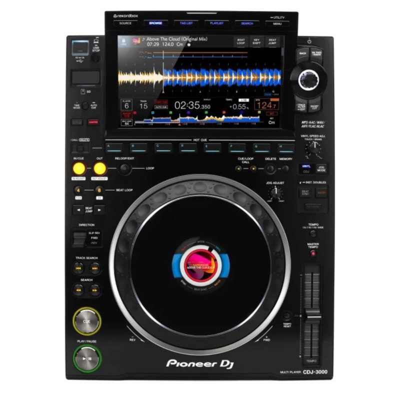 pioneer-professional-dj-cdj-3000-media-player Pioneer Professional DJ CDJ-3000 Media Player
