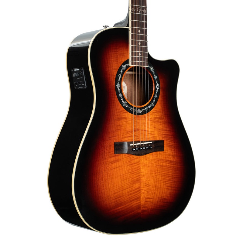 pre-owned-fender-t-bucket-300ce-3ts-dreadnought-acoustic-electric-guitar-used Pre-Owned Fender T-Bucket 300CE 3TS Dreadnought Acoustic- Electric Guitar | Used