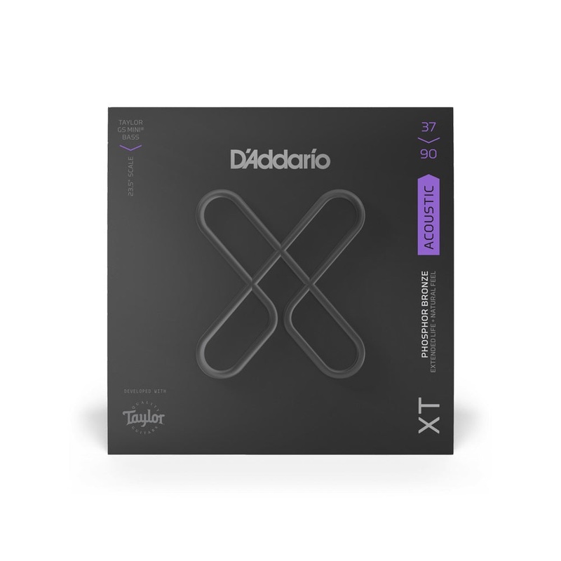 d-addario-xt-coated-taylor-gs-mini-acoustic-bass-strings-custom-light-37-90 D'Addario XT Coated Taylor GS Mini Acoustic Bass Strings Custom Light 37-90