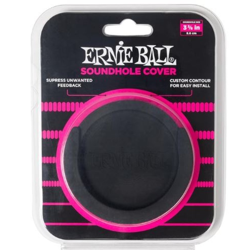ernie-ball-acoustic-soundhole-cover-3-3-8in Ernie Ball Acoustic Soundhole Cover 3-3/8in