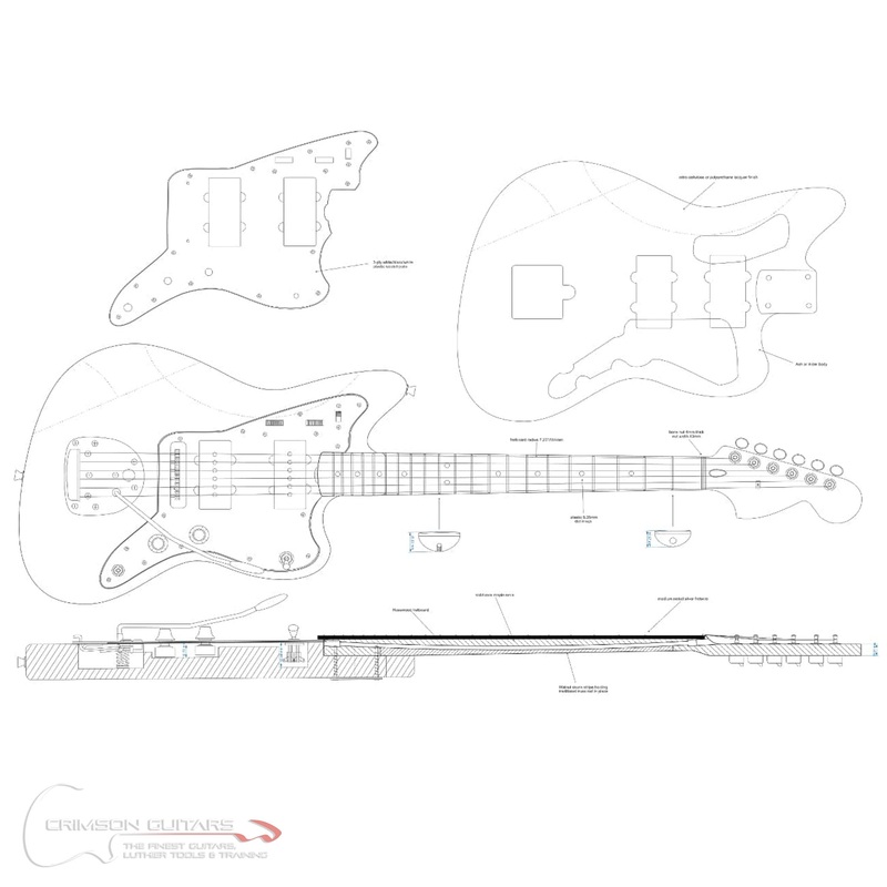 guitar-plans-long-scale-jazzmaster-type Guitar Plans - Long Scale Jazzmaster-Type
