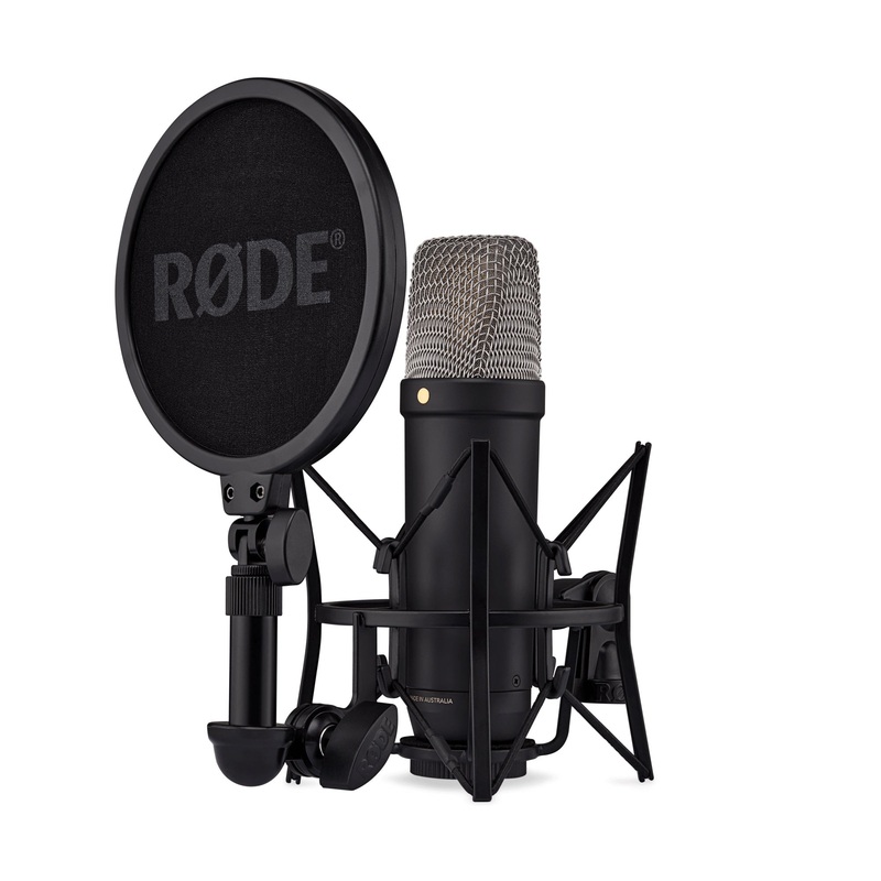 rode-nt1-5th-generation-studio-condenser-microphone-black Rode NT1 5th Generation Studio Condenser Microphone-Black