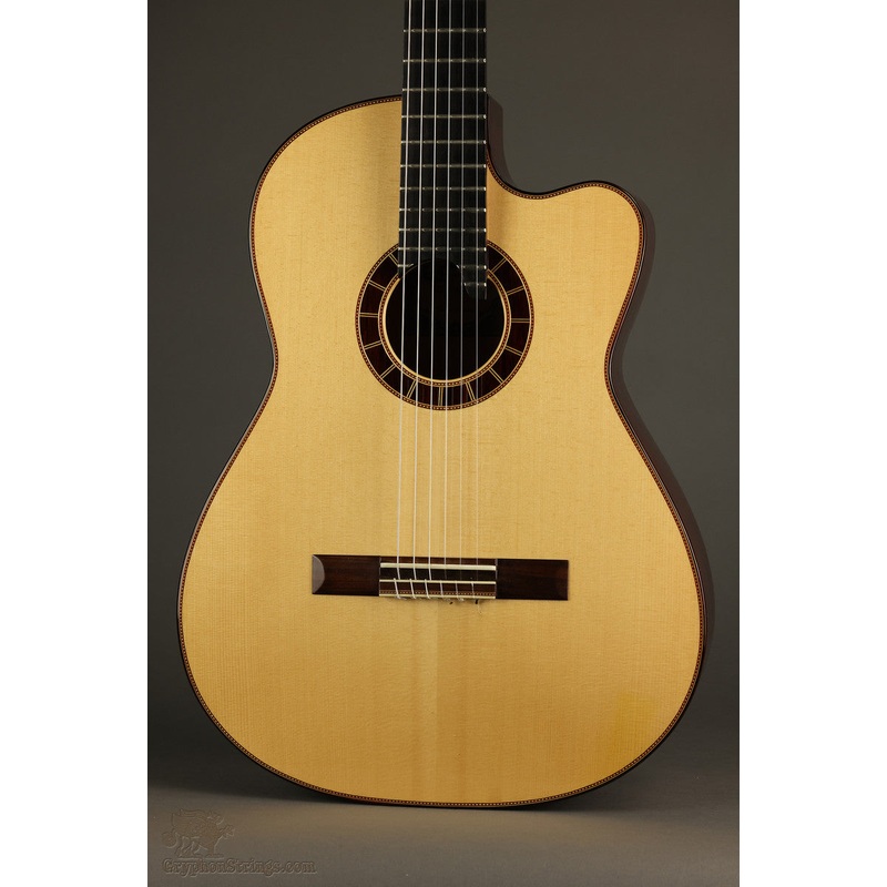 2012-cervantes-crossover-1-signature-milenia-classical-guitar-used 2012 Cervantes Crossover 1 Signature Milenia Classical Guitar - Used