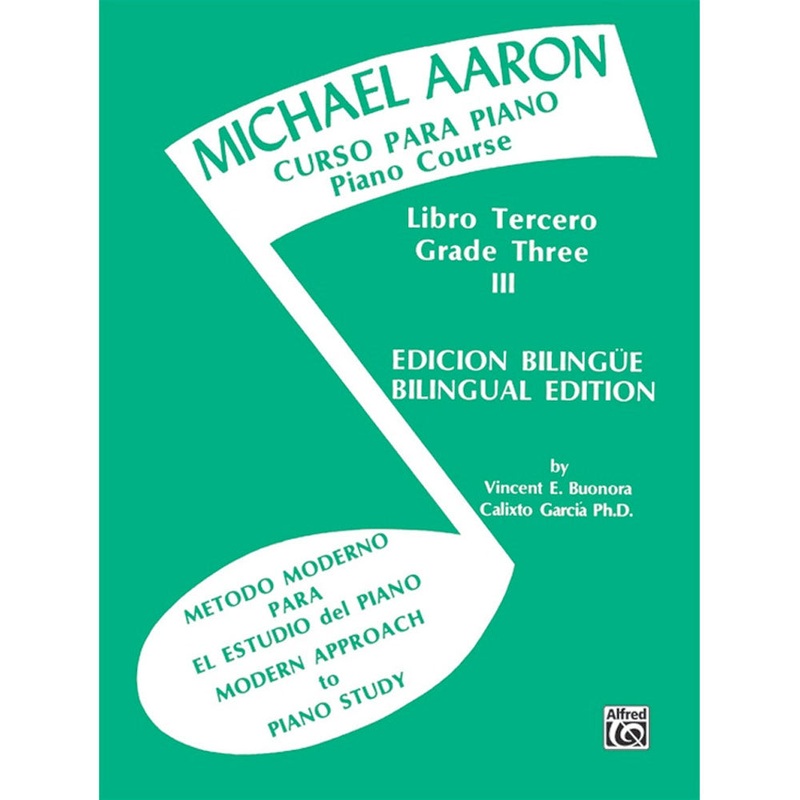 alfred-00-11676x-michael-aaron-bilingual-piano-course-curso-para-piano-book-3 Alfred - 00-11676X - Michael Aaron Bilingual Piano Course - Curso Para Piano - Book 3