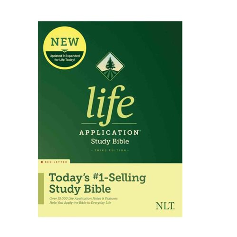 bible-nlt-life-application-study-bible-third-edition-red-letter-hardcover Bible -NLT Life Application Study Bible Third Edition Red Letter (Hardcover)