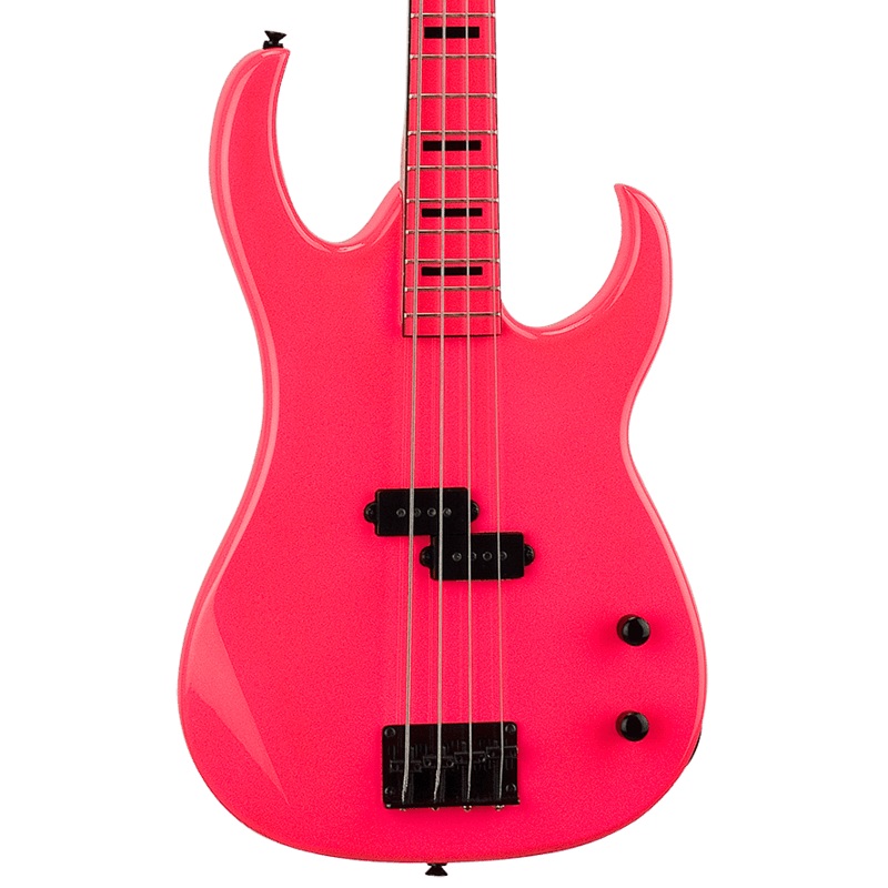dean-custom-zone-fluorescent-pink-bass-blem Dean Custom Zone Fluorescent Pink Bass - blem
