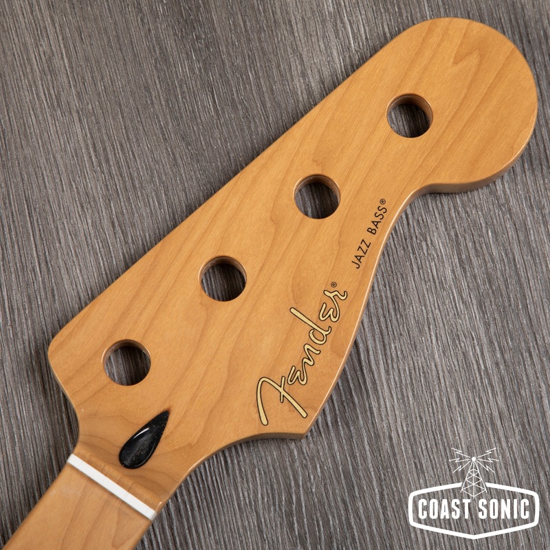 fender-satin-roasted-maple-jazz-bass-neck Fender Satin Roasted Maple Jazz Bass Neck