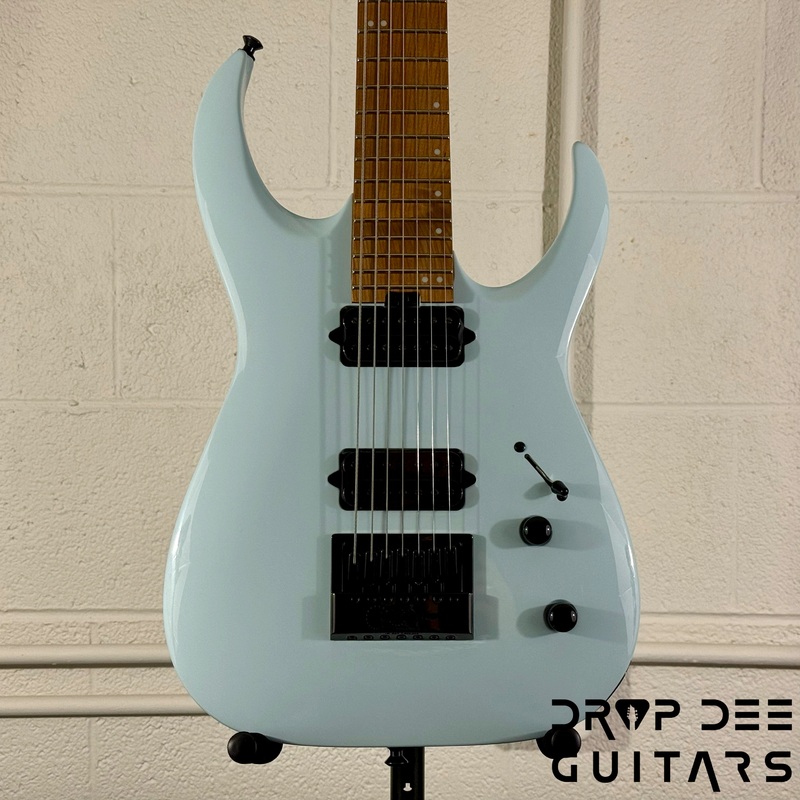 jackson-pro-series-misha-mansoor-signature-juggernaut-et7-evertune-7-string-baritone-electric-guitar-w-case-gulf-blue Jackson Pro Series Misha Mansoor Signature Juggernaut ET7 Evertune 7-String Baritone Electric Guitar w/ Case - Gulf Blue