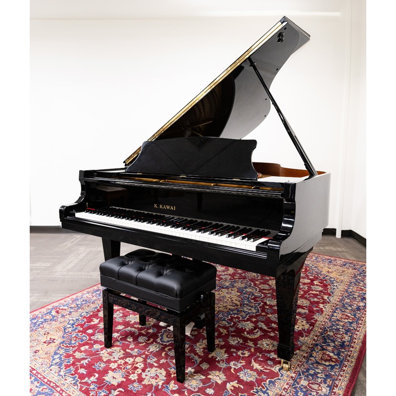 kawai-6-1-rx-3a-professional-grand-piano-polished-ebony-sn-2422158-used Kawai 6'1" RX-3A Professional Grand Piano | Polished Ebony | SN: 2422158 | Used