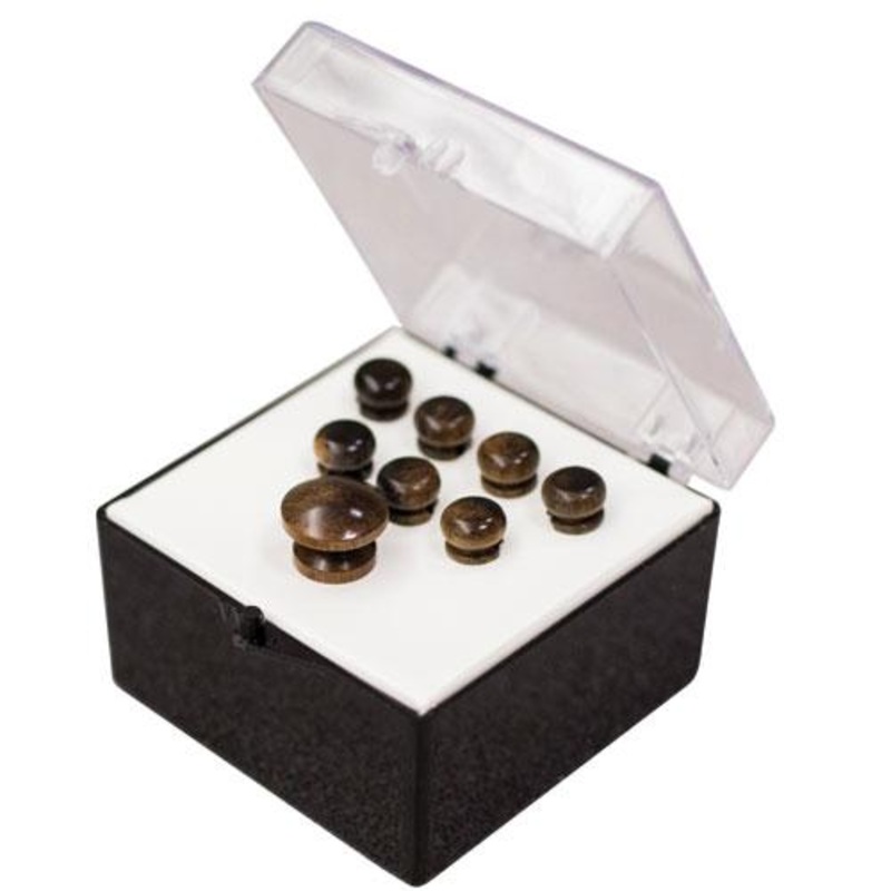 martin-acoustic-guitar-bridge-endpin-set-ebony-plain Martin Acoustic Guitar Bridge & Endpin Set-Ebony Plain