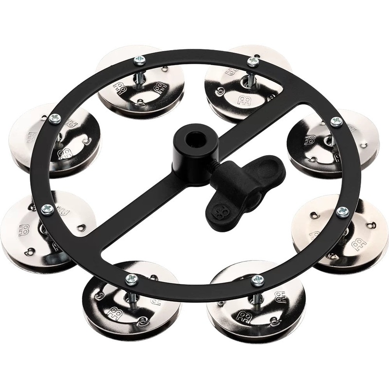 meinl-hthh1bk-headliner-series-5-hi-hat-tambourine-single-row-black Meinl HTHH1BK Headliner Series 5" Hi-Hat Tambourine, Single row-Black