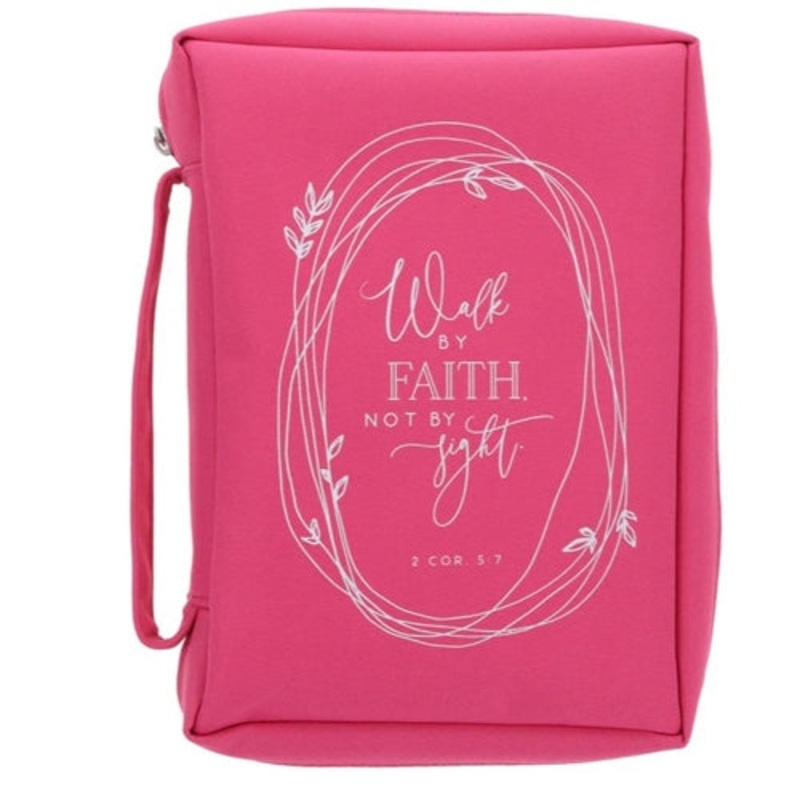 polyester-bible-bag-walk-by-faith-not-by-sight Polyester Bible Bag - Walk by Faith Not by Sight