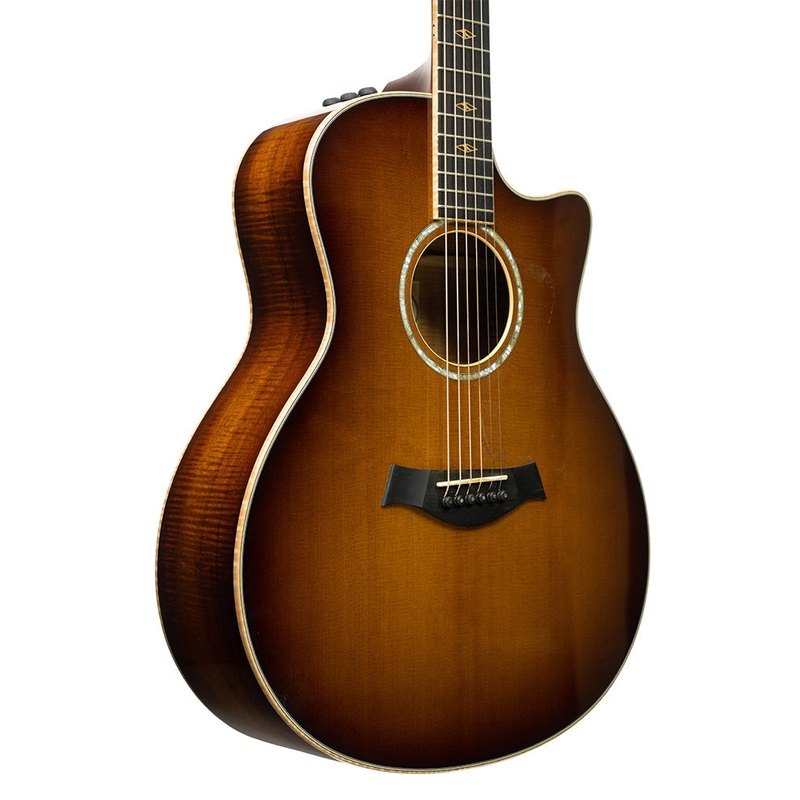 pre-owned-taylor-k16ce-ltd-cedar-koa-acoustic-electric-shaded-edgeburst Pre-Owned Taylor K16ce LTD, Cedar/Koa Acoustic-Electric - Shaded Edgeburst