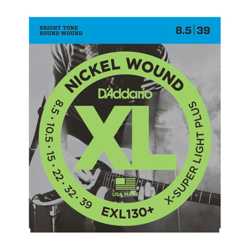 daddario-exl130plus-nickel-wound-electric-strings-extra-super-light-plus DAddario EXL130PLUS Nickel Wound Electric Strings Extra-Super Light Plus