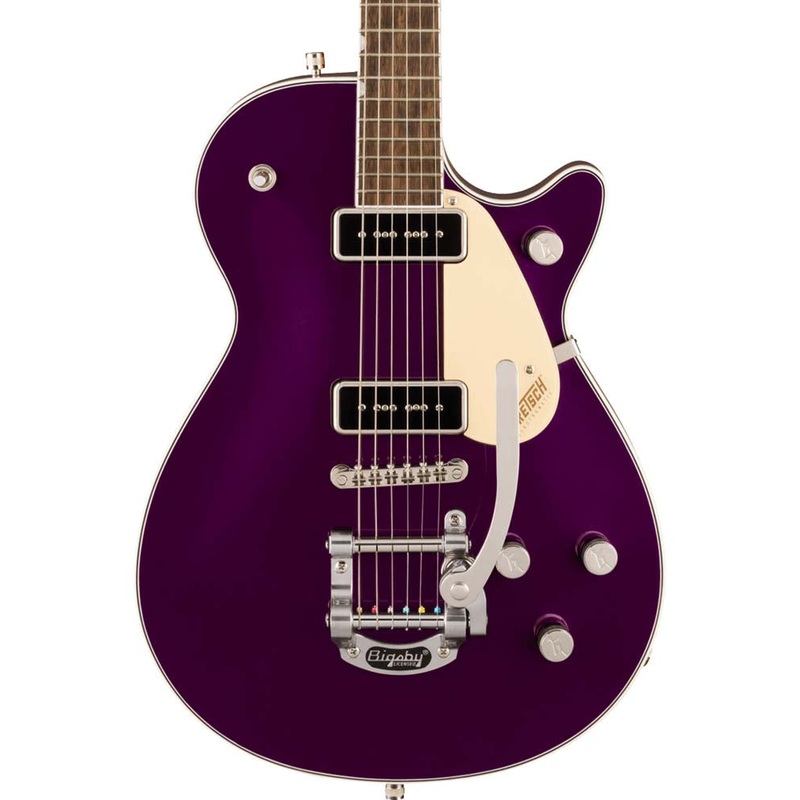 gretsch-g5210t-p90-electromatic-jet-two-90-single-cut-with-bigsby-laurel-fingerboard-amethyst Gretsch G5210T-P90 Electromatic Jet Two 90 Single-Cut with Bigsby, Laurel Fingerboard - Amethyst