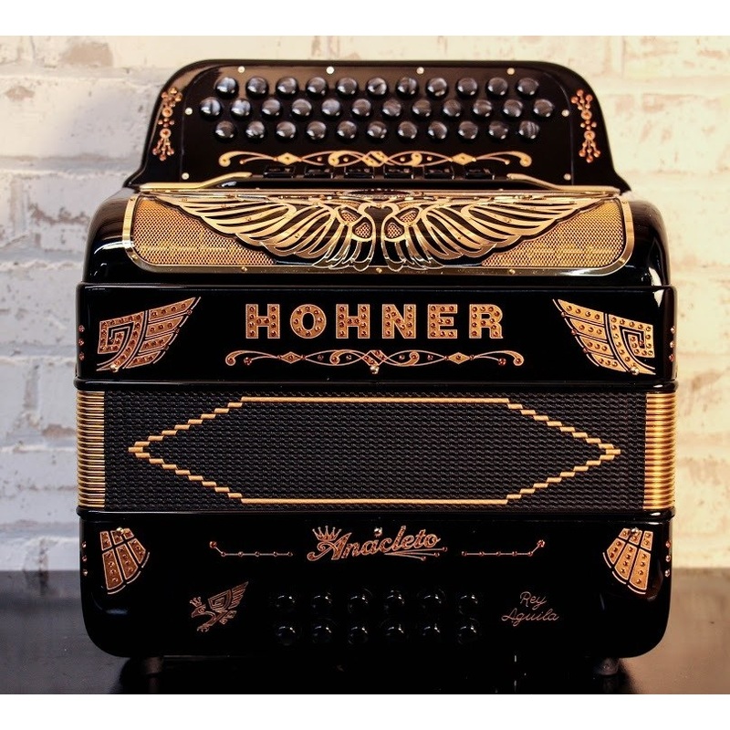hohner-anacleto-rey-aguila-compact-g-f-accordion Hohner Anacleto Rey Aguila Compact G/F Accordion