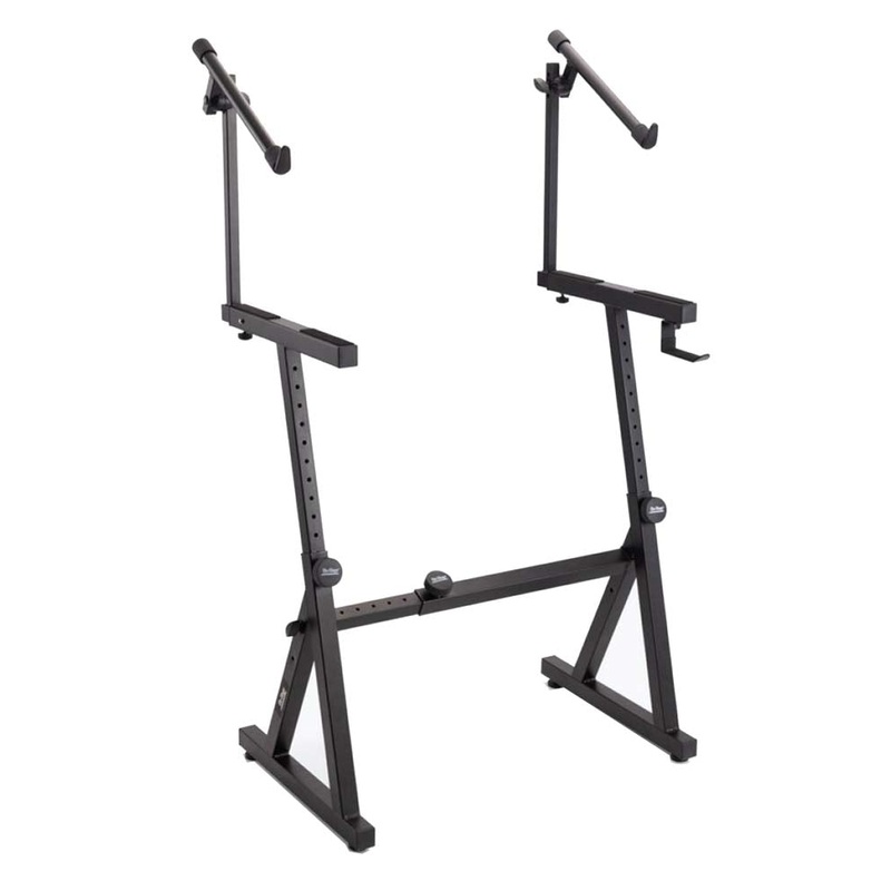 on-stage-ks1365-z-keyboard-stand-with-second-tier On-Stage KS1365 Z Keyboard Stand with Second Tier