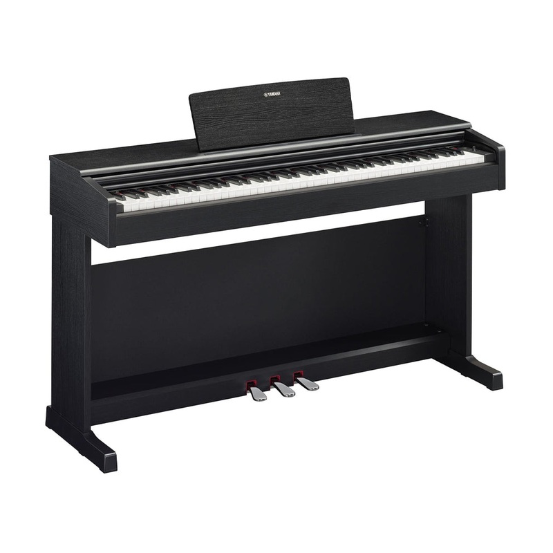 pre-owned-yamaha-arius-ydp-145-console-digital-piano-w-bench-black-walnut-used Pre-Owned Yamaha Arius YDP-145 Console Digital Piano w/ Bench - Black Walnut | Used