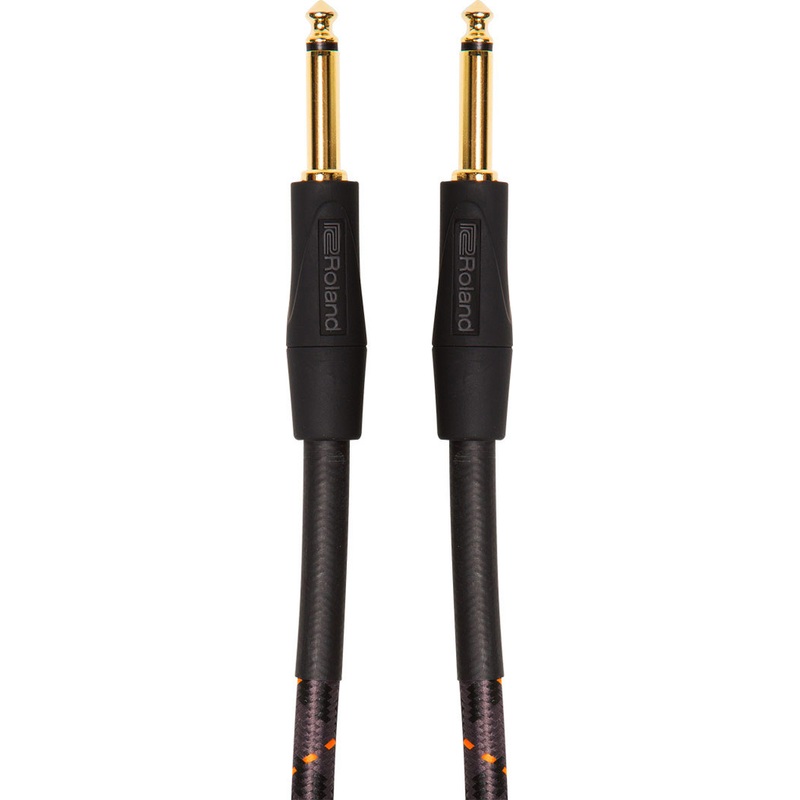 roland-ric-g5-gold-series-straight-to-straight-instrument-cable-5-ft Roland RIC-G5 Gold Series Straight to Straight Instrument Cable - 5 ft.